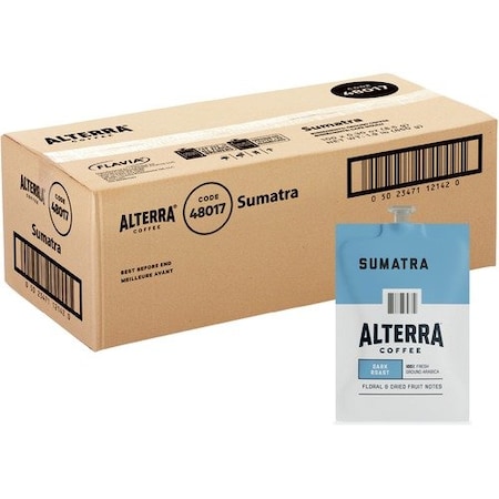 Lavazza Alterra Sumatra Dark/Intense Coffee, BK, 100PK LAV48017